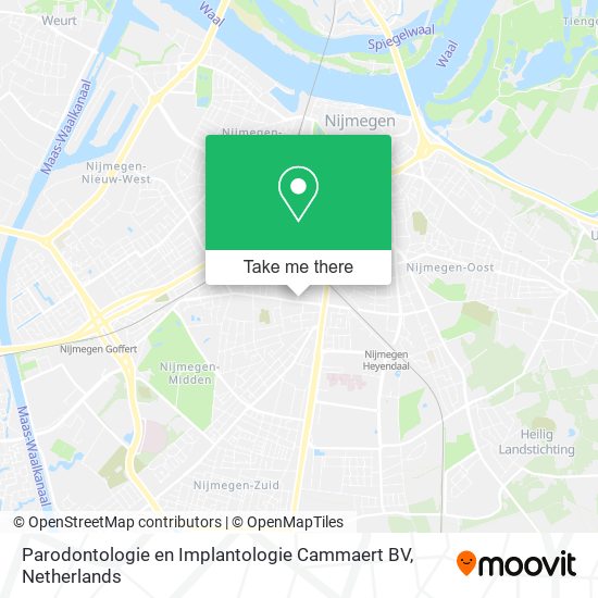 Parodontologie en Implantologie Cammaert BV Karte