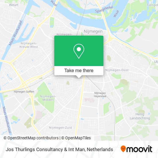 Jos Thurlings Consultancy & Int Man map