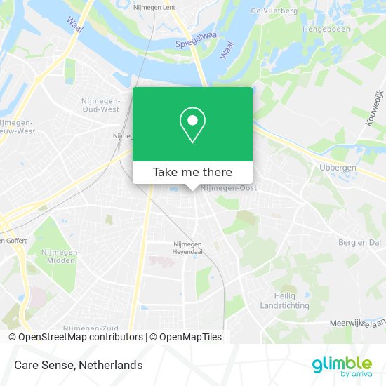 Care Sense map