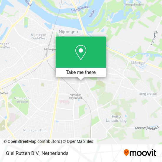 Giel Rutten B.V. map