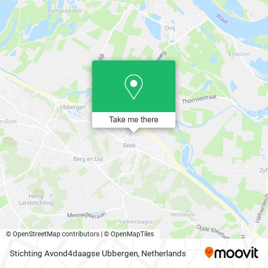 Stichting Avond4daagse Ubbergen map