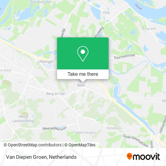 Van Diepen Groen map