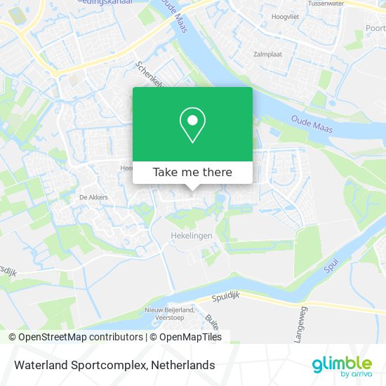 Waterland Sportcomplex map