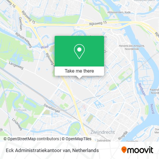 Eck Administratiekantoor van map