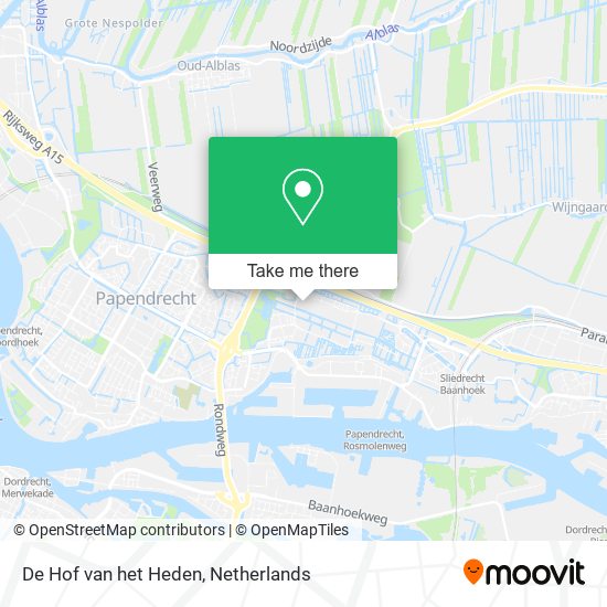 De Hof van het Heden map