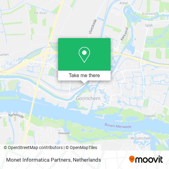 Monet Informatica Partners map