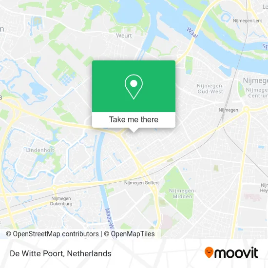 De Witte Poort map
