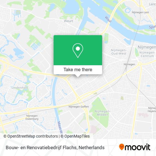 Bouw- en Renovatiebedrijf Flachs map