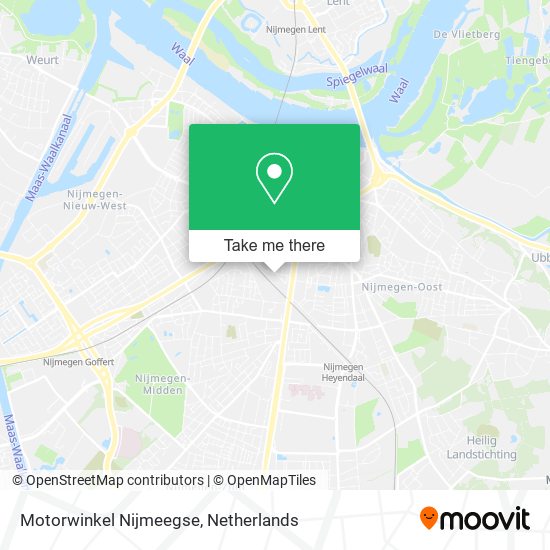 Motorwinkel Nijmeegse map