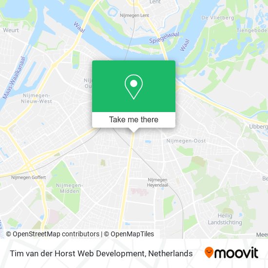 Tim van der Horst Web Development map