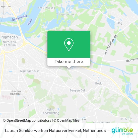 Lauran Schilderwerken Natuurverfwinkel Karte