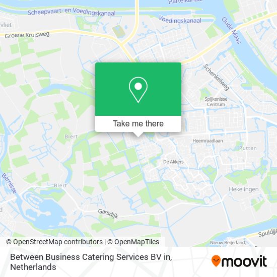 Between Business Catering Services BV in map