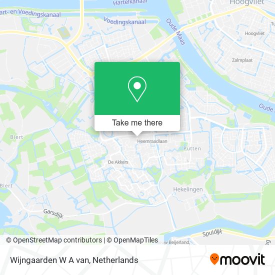 Wijngaarden W A van map