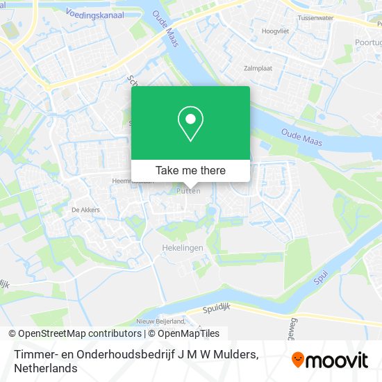 Timmer- en Onderhoudsbedrijf J M W Mulders map