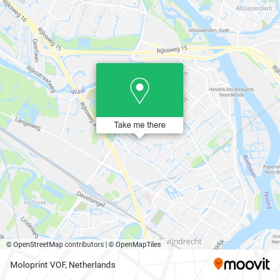 Moloprint VOF map