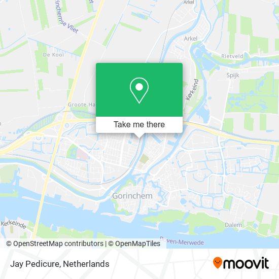 Jay Pedicure map