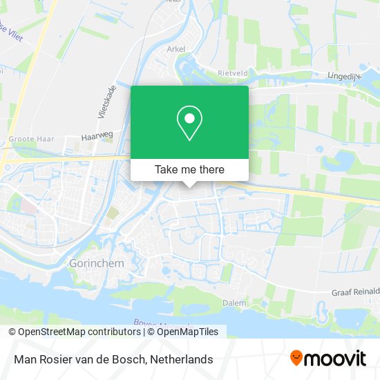 Man Rosier van de Bosch map