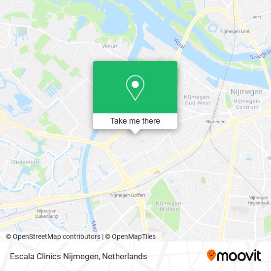 Escala Clinics Nijmegen Karte