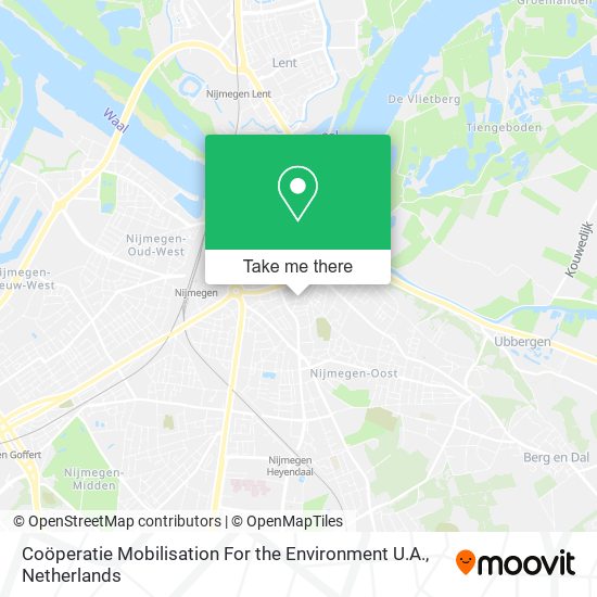 Coöperatie Mobilisation For the Environment U.A. map