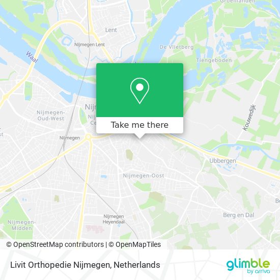 Livit Orthopedie Nijmegen map