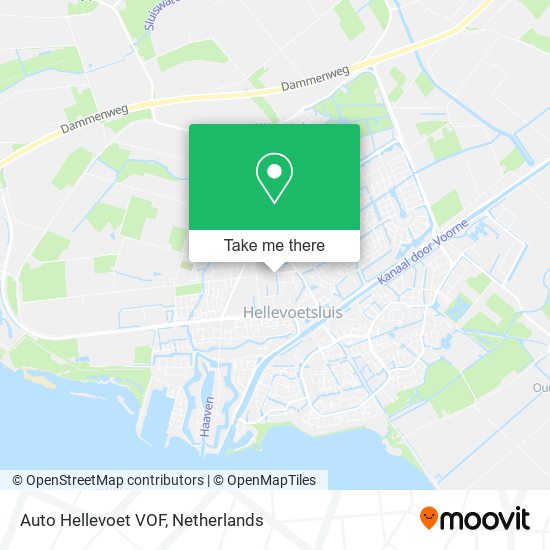 Auto Hellevoet VOF Karte