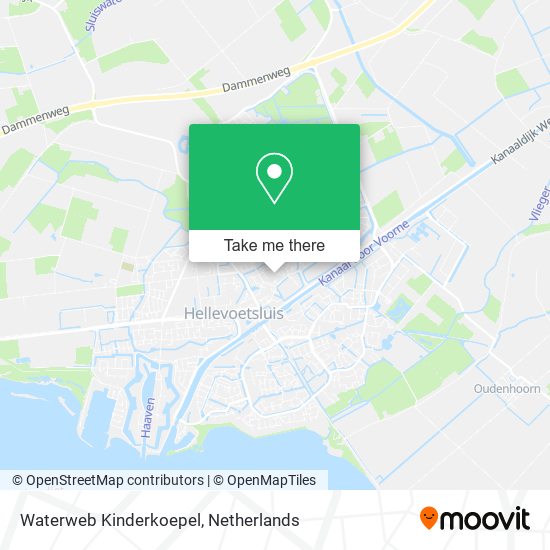 Waterweb Kinderkoepel map