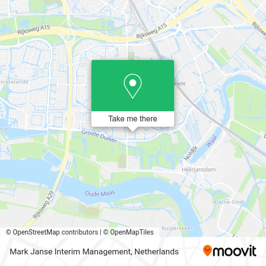 Mark Janse Interim Management map