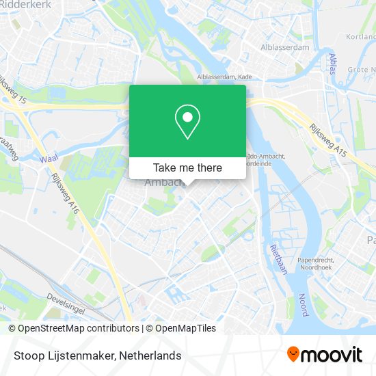 Stoop Lijstenmaker map