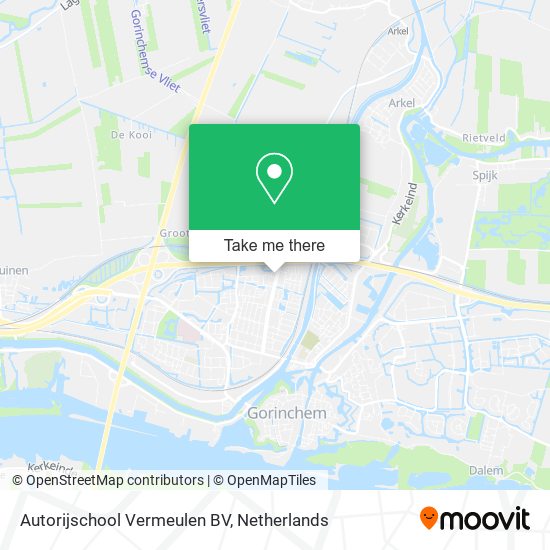 Autorijschool Vermeulen BV map