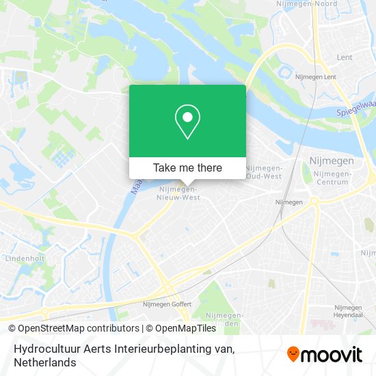 Hydrocultuur Aerts Interieurbeplanting van map