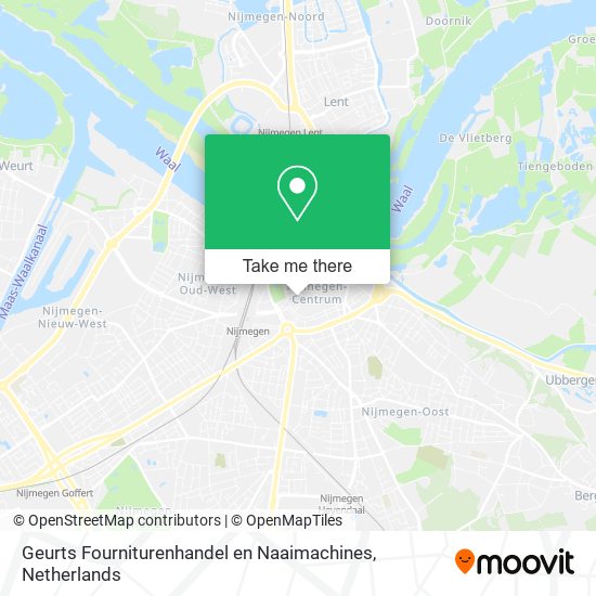 Geurts Fourniturenhandel en Naaimachines map