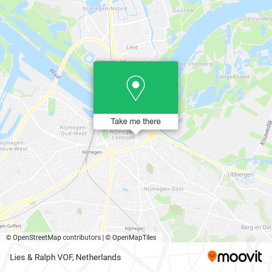 Lies & Ralph VOF map