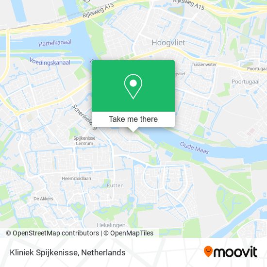 Kliniek Spijkenisse map