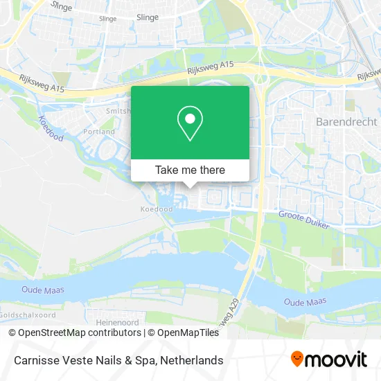 Carnisse Veste Nails & Spa map