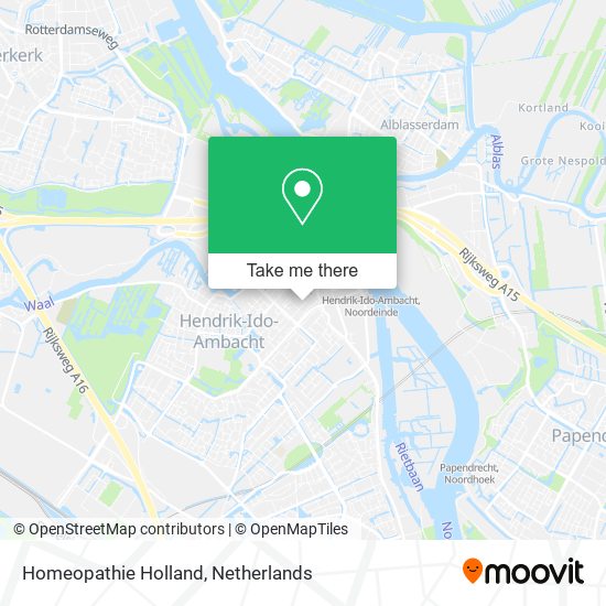 Homeopathie Holland Karte