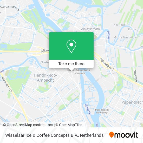 Wisselaar Ice & Coffee Concepts B.V. map