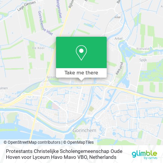 Protestants Christelijke Scholengemeenschap Oude Hoven voor Lyceum Havo Mavo VBO map