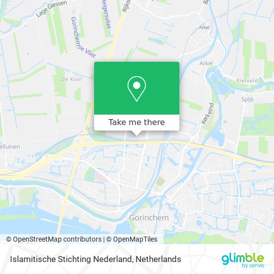 Islamitische Stichting Nederland Karte