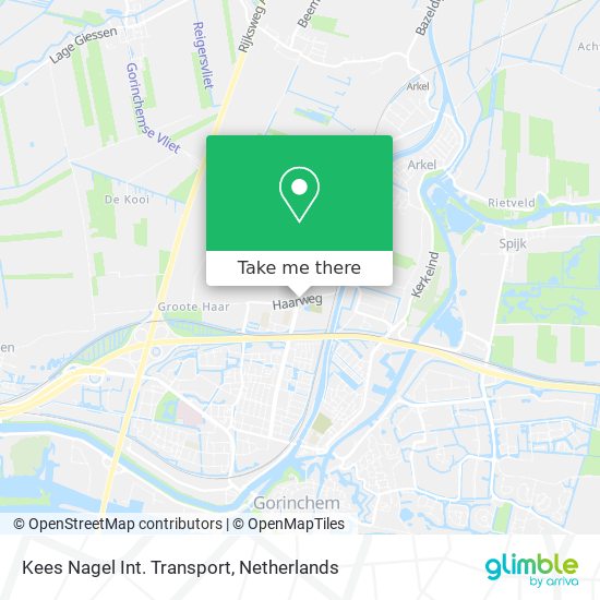 Kees Nagel Int. Transport Karte