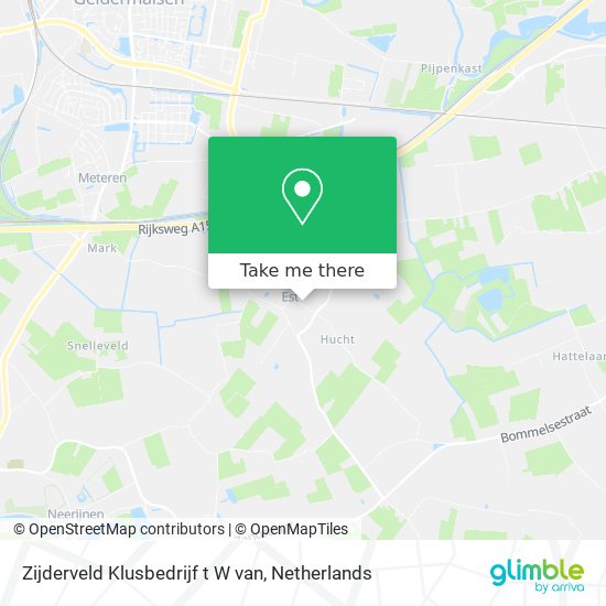 Zijderveld Klusbedrijf t W van map