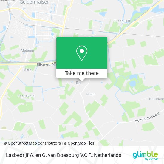 Lasbedrijf A. en G. van Doesburg V.O.F. Karte