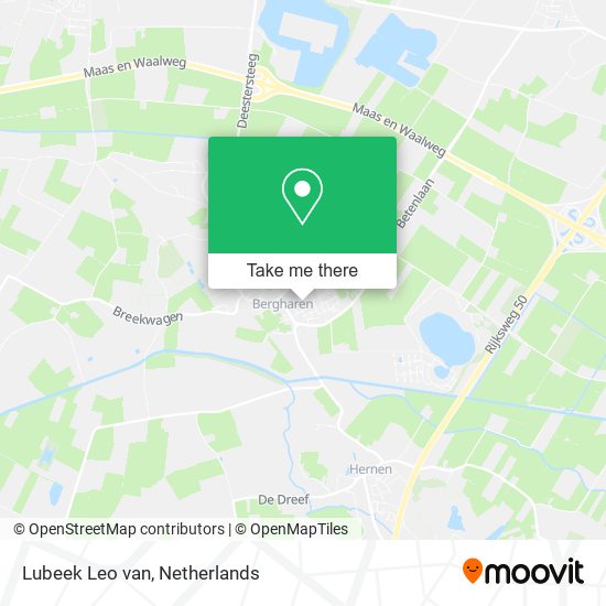 Lubeek Leo van map