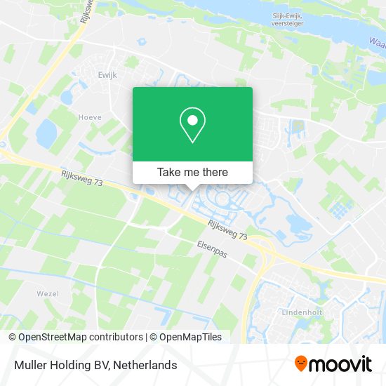 Muller Holding BV map