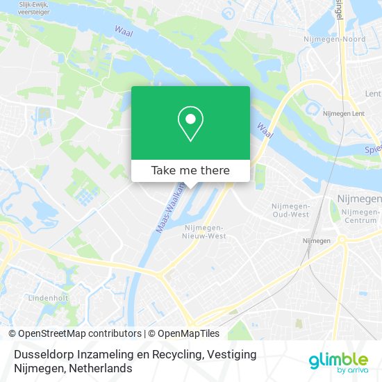 Dusseldorp Inzameling en Recycling, Vestiging Nijmegen map