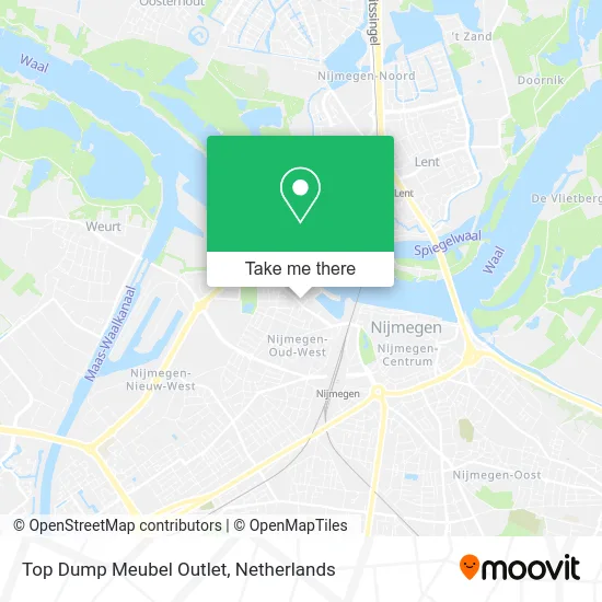 Top Dump Meubel Outlet map