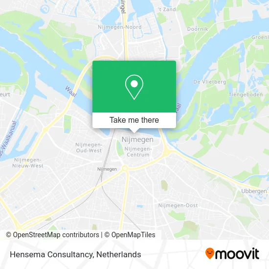 Hensema Consultancy map