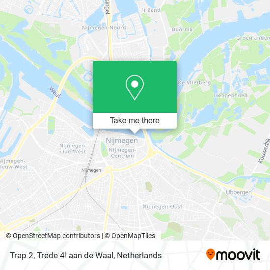 Trap 2, Trede 4! aan de Waal map