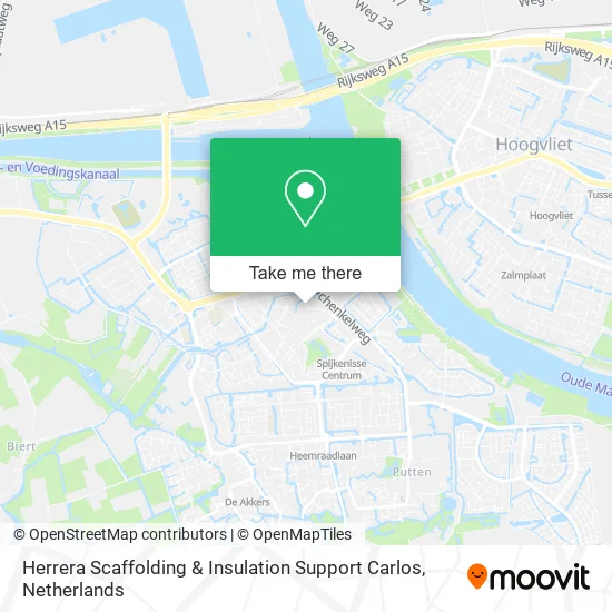 Herrera Scaffolding & Insulation Support Carlos map