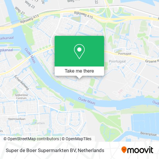 Super de Boer Supermarkten BV map