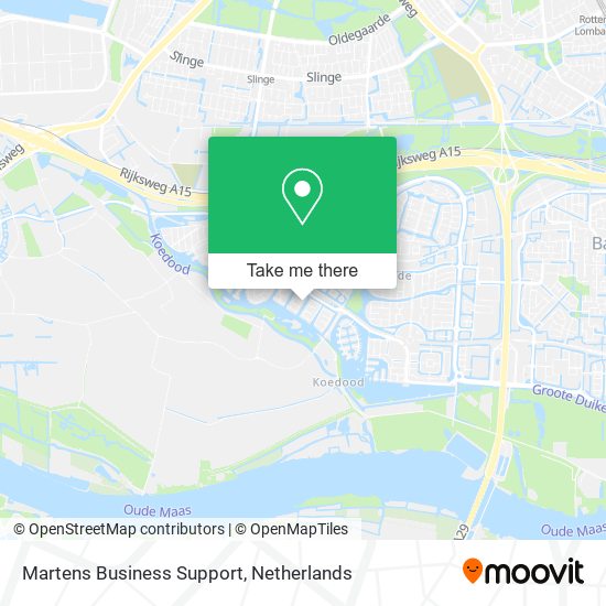 Martens Business Support map